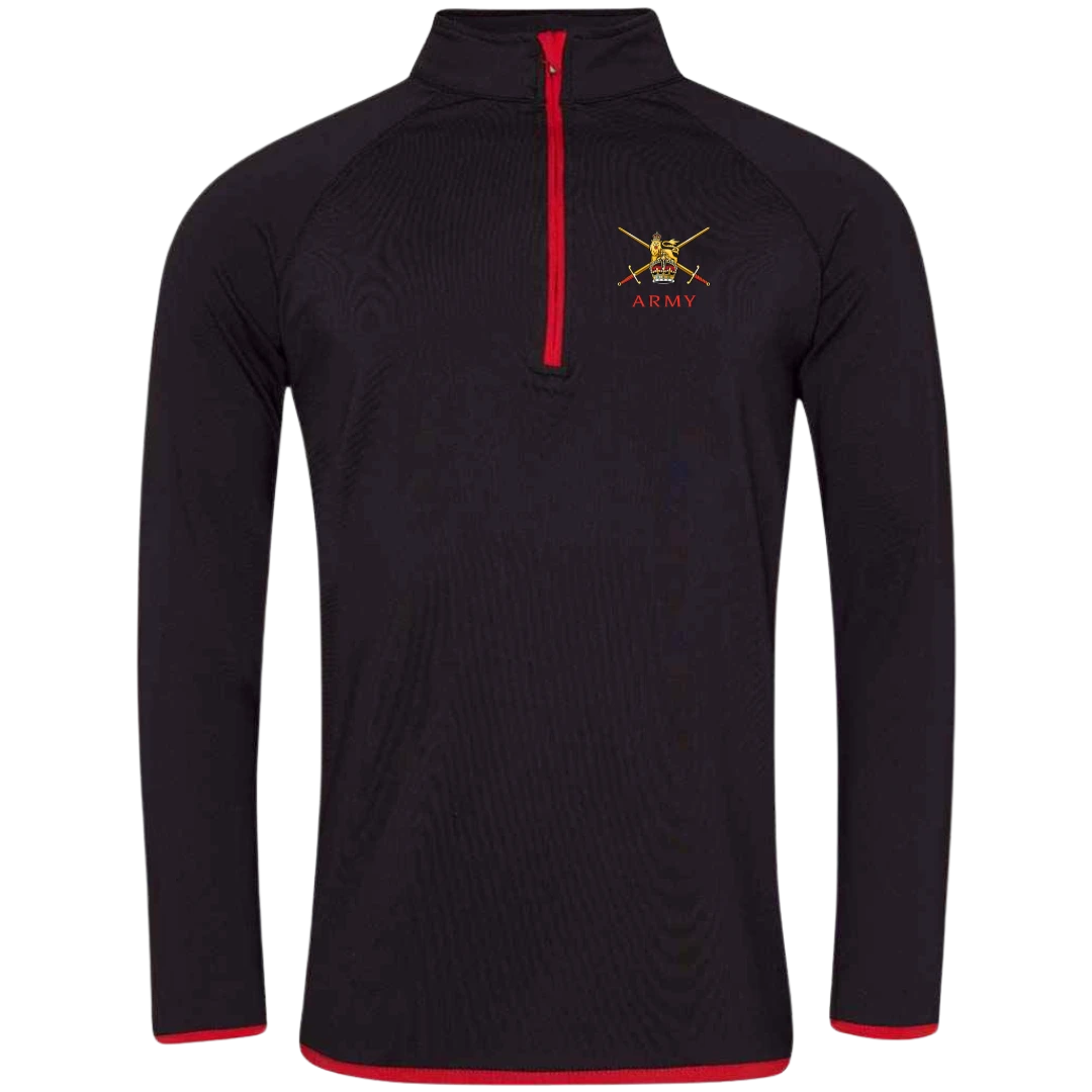 Army Hockey 1/4 Zip - Mens 3 Army Hockey 1/4 Zip - Mens