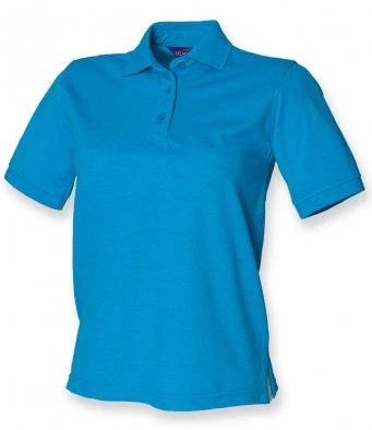 Henbury Ladies Cotton Pique Polo 5 Henbury Ladies Cotton Pique Polo - Image 3