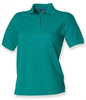 Henbury Ladies Cotton Pique Polo 9 Henbury Ladies Cotton Pique Polo - Image 7