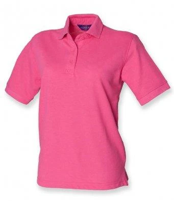 Henbury Ladies Cotton Pique Polo 3 Henbury Ladies Cotton Pique Polo