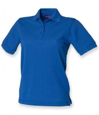 Henbury Ladies Cotton Pique Polo 10 Henbury Ladies Cotton Pique Polo - Image 8