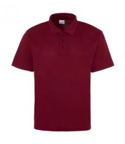 AWDis Cool Polo Shirt Male - Burgundy