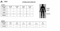 FEHC Adidas T19 Track Pant -Hockeycentre ADIDASTEAMWEARSIZEGUIDE1 fbc9568c 9a3c 42b4 bebc b330a36a1ee3