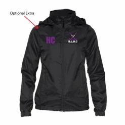 BLHC Black Womens Lightweight Jacket