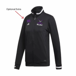 BLHC Black Womens Adidas T19 Track Jacket