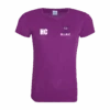 BLHC Purple Womens Training T-shirt -Hockeycentre BLHCLadiesPurpleTrainingTPNG