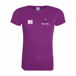 BLHC Purple Womens Training T-shirt