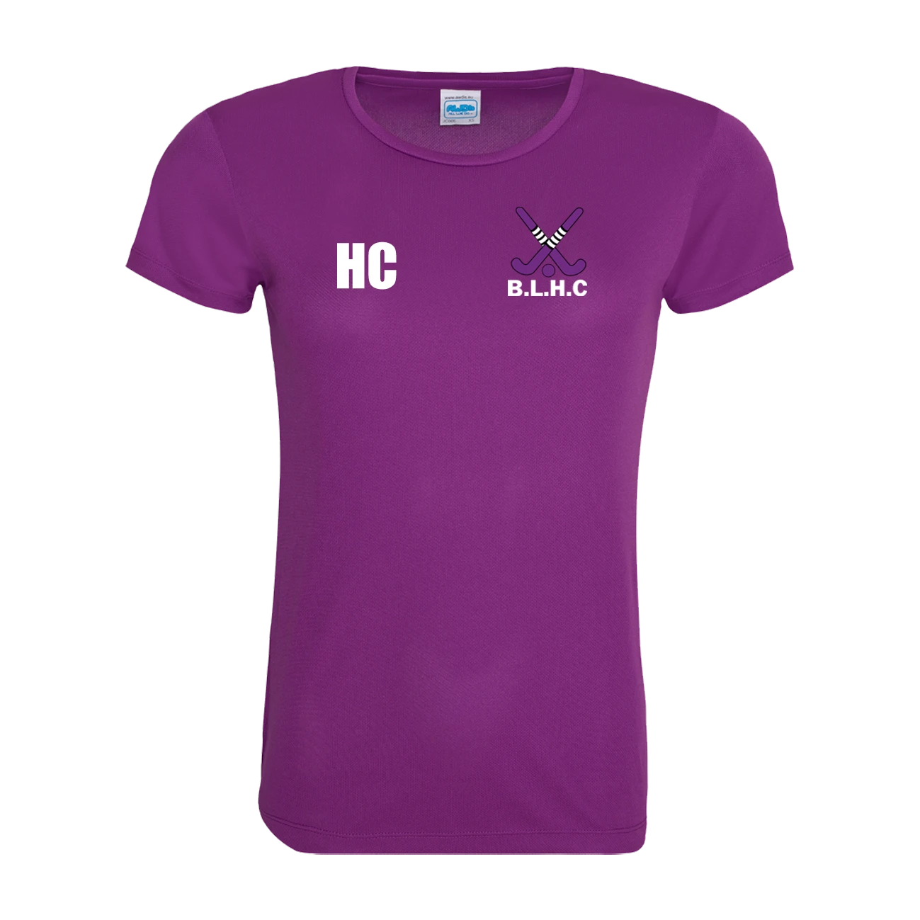 BLHC Purple Womens Training T-shirt 3 BLHC Purple Womens Training T-shirt