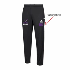 BLHC Black Mens Adidas T19 Track Pants