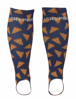 Gryphon Inner Socks Jr. -Hockeycentre BLUE PIZZA INNER SOCK FRONT
