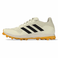 Fabela Zone 2.1 Ivory (2024) -Hockeycentre IG2049 3 FOOTWEAR 3D Rendering SideLateralView white