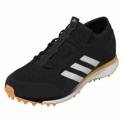 Fabela X Empower Black (2024) -Hockeycentre IG4137 11 FOOTWEAR 3D Rendering SideLateralLeftView white