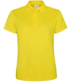 AWDis Cool Polo Shirt Female - Sunny Yellow