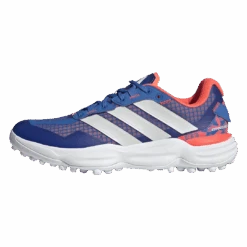 Adipower Hockey 3 Royal Blue (2025) 23 Adipower Hockey 3 Royal Blue (2025) -Hockeycentre JH7910 12 FOOTWEAR Photography LeftSideCenterLateralView transparent