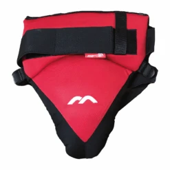 Evolution 1 Abdominal Guard Male Black/Red